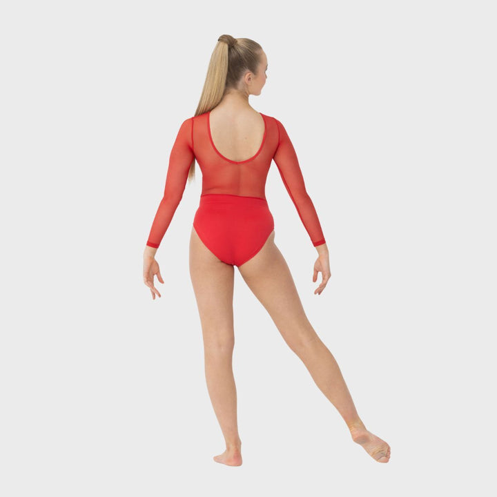 Studio 7 Dancewear Kylie Long Sleeve Mesh Girls Leotard