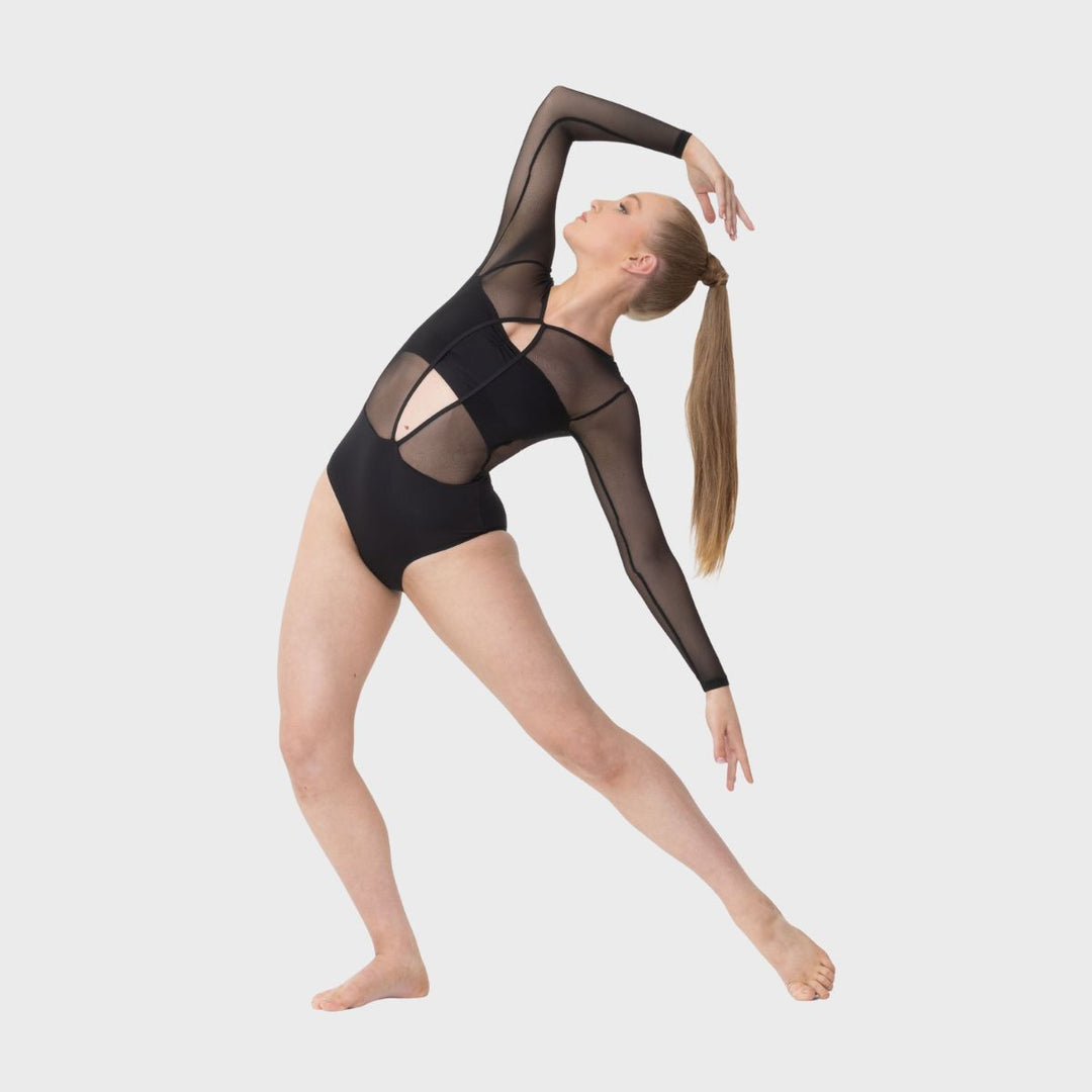 Studio 7 Dancewear Kylie Mesh Panel Leotard Adult Sizes