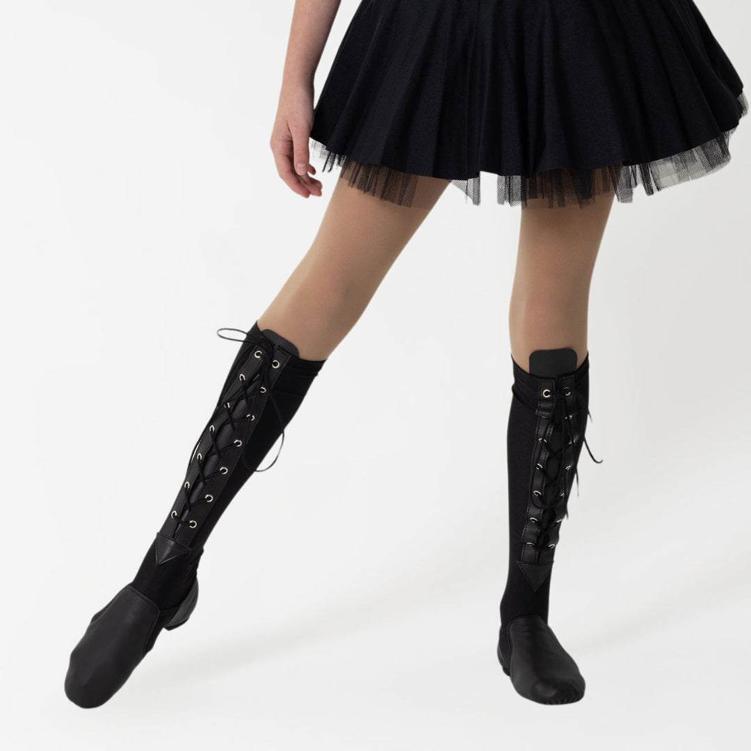 Studio 7 Dancewear Lace-Up Commercial Performance Spats