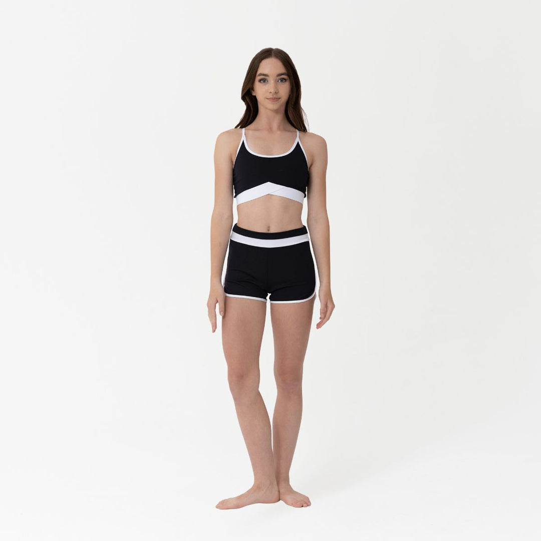 Studio 7 Dancewear Lara Curved Leg Line Short Women Sizes