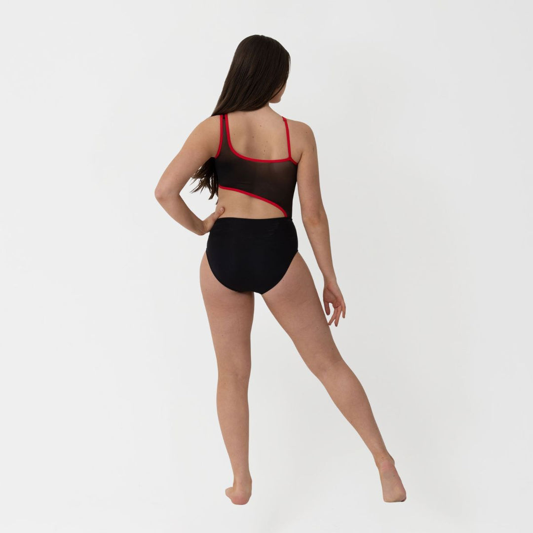 Studio 7 Dancewear Girls Lizzy Mesh Panel Cut-Out Leotard