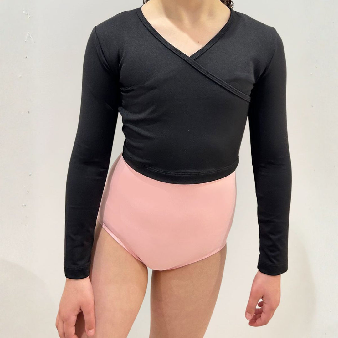 Studio 7 Dancewear Mock Tie-Free Crossover Top Adult Sizes