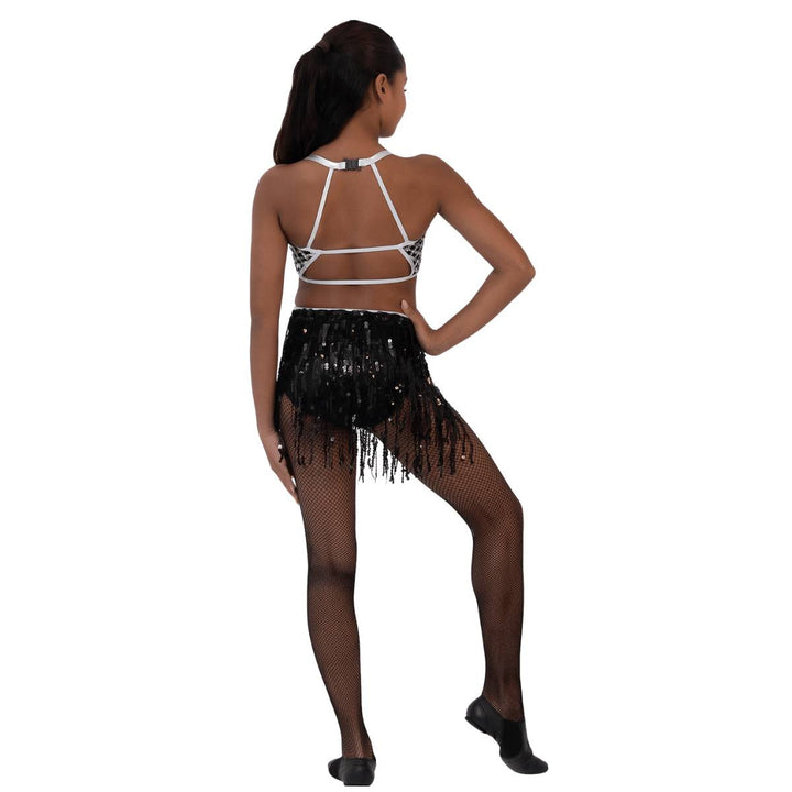 Studio 7 Dancewear Sadie Sequin Fringe Girls Jazz Leotard