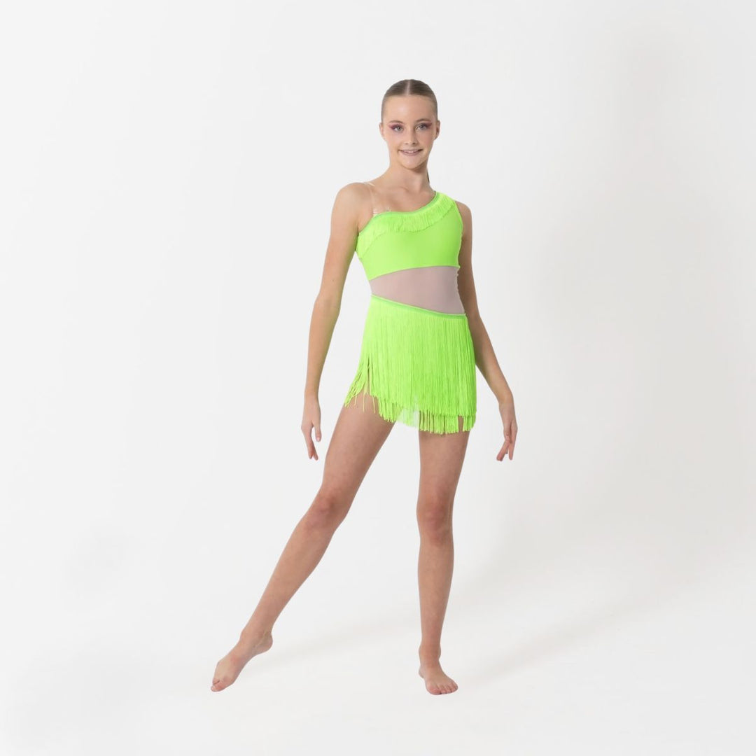 Studio 7 Dancewear Sasha Girls Dance Costume Tassel Dress
