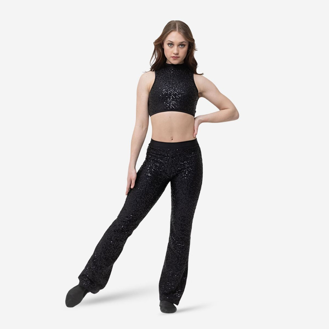 Studio 7 Dancewear Sequin Stage Performance Pants Adult Size