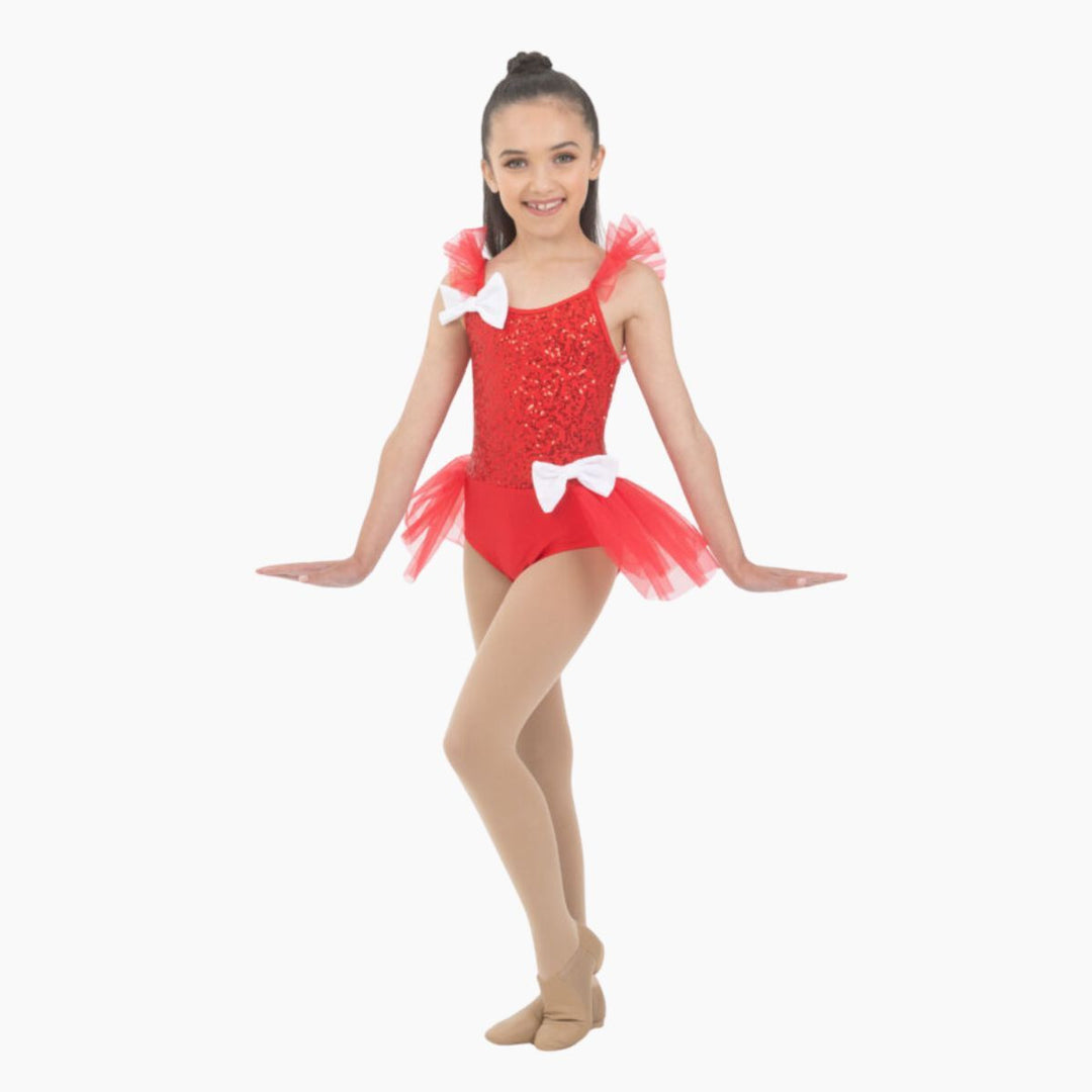 Studio 7 Dancewear Stevie Sequin Bow Girls Dress