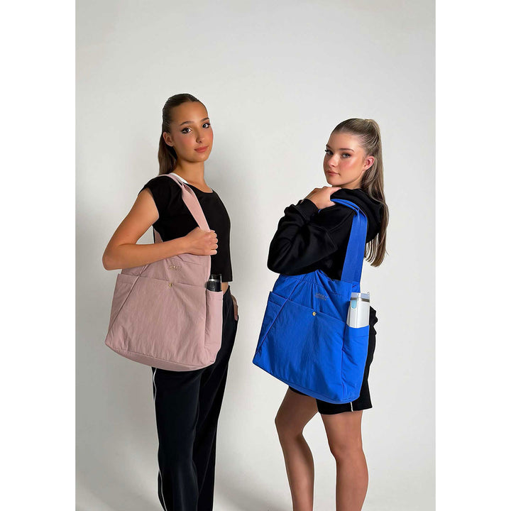 Studio 7 Dancewear Tori Tote Bag Cobalt Blue detail