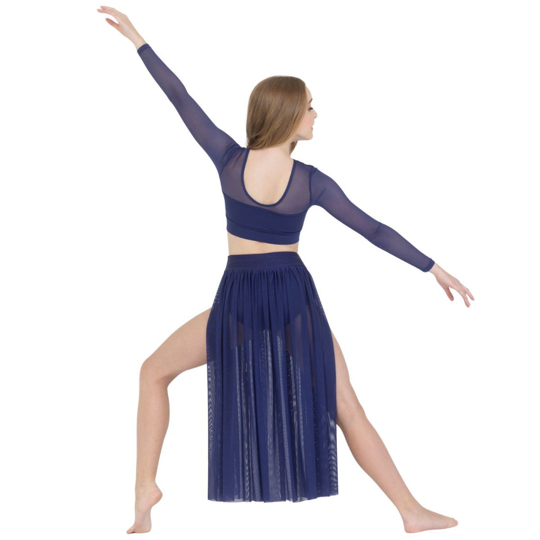 Studio 7 Dancewear Vision Mesh Girls Lyrical Skirt