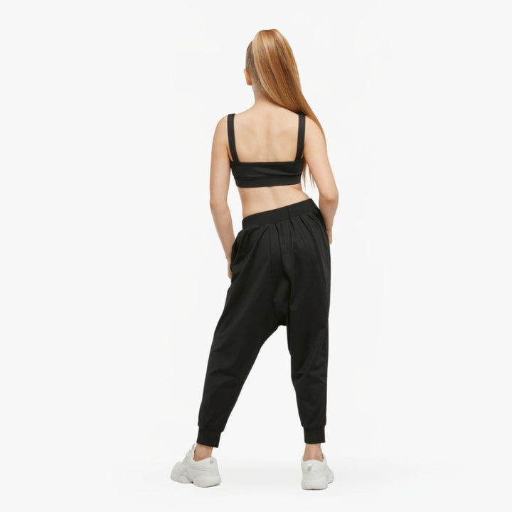 Studio 7 Dancewear Unisex Black Harem Pants