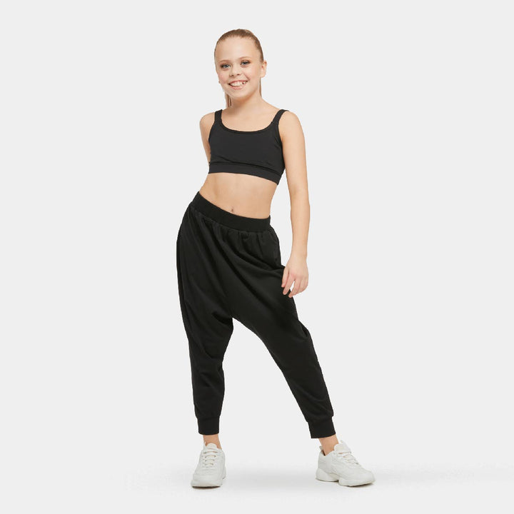 Studio 7 Dancewear Unisex Black Harem Pants