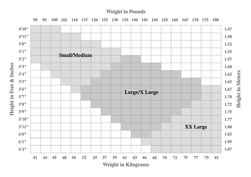 Hosiery Size Chart –